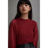 袖シアー袖リブトップス | AZUL BY MOUSSY | 詳細画像32 