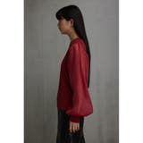 袖シアー袖リブトップス | AZUL BY MOUSSY | 詳細画像36 