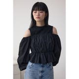 オフショルレイヤードブラウス | AZUL BY MOUSSY | 詳細画像13 