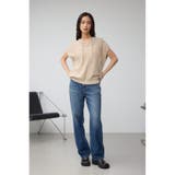 ラインフリンジニットトップス | AZUL BY MOUSSY | 詳細画像3 