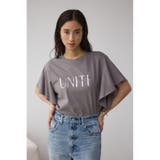 ラッフルスリーブロゴTシャツ | AZUL BY MOUSSY | 詳細画像31 