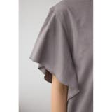 ラッフルスリーブロゴTシャツ | AZUL BY MOUSSY | 詳細画像37 