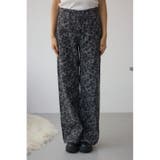 AZUL DENIM 起毛ツイルレオパードデニム | AZUL BY MOUSSY | 詳細画像5 