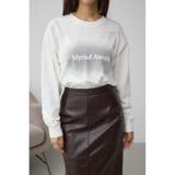 グラデーションロゴルーズロングTシャツ | AZUL BY MOUSSY | 詳細画像1 