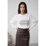 グラデーションロゴルーズロングTシャツ | AZUL BY MOUSSY | 詳細画像3 