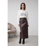 グラデーションロゴルーズロングTシャツ | AZUL BY MOUSSY | 詳細画像4 