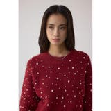 パールビジューニットトップス | AZUL BY MOUSSY | 詳細画像21