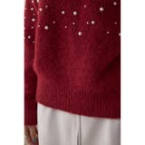 パールビジューニットトップス | AZUL BY MOUSSY | 詳細画像30