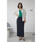 ドライタッチリブナロースカート | AZUL BY MOUSSY | 詳細画像3