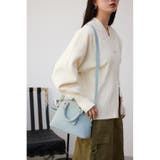 デニムダブルジッパーハンドバッグ | AZUL BY MOUSSY | 詳細画像2 