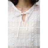 シアースキッパーブラウス | AZUL BY MOUSSY | 詳細画像7 