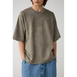 L/KHA1 | フェイクスウェード切替トップス | AZUL BY MOUSSY