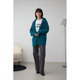 マットモールフードトッパーカーデ | AZUL BY MOUSSY | 詳細画像30 