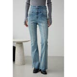 AZUL DENIM ハイウエストボタンフレアデニム | AZUL BY MOUSSY | 詳細画像13
