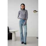 AZUL DENIM ハイウエストボタンフレアデニム | AZUL BY MOUSSY | 詳細画像16