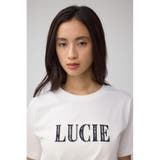 C/T冷感レースロゴTシャツ | AZUL BY MOUSSY | 詳細画像1 