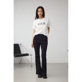 C/T冷感レースロゴTシャツ | AZUL BY MOUSSY | 詳細画像3 