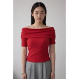 オフショルダーリブトップス | AZUL BY MOUSSY | 詳細画像34 