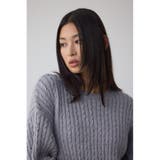 ドロストリングスパンコールラメニット | AZUL BY MOUSSY | 詳細画像32 