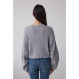 ドロストリングスパンコールラメニット | AZUL BY MOUSSY | 詳細画像37