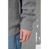 スタンドカラーWジップニット | AZUL BY MOUSSY | 詳細画像37