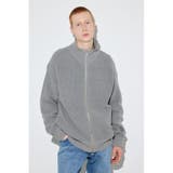 スタンドカラーWジップニット | AZUL BY MOUSSY | 詳細画像29 