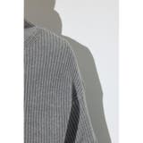 スタンドカラーWジップニット | AZUL BY MOUSSY | 詳細画像35