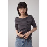 スクエアネックドロストカットトップス | AZUL BY MOUSSY | 詳細画像30 