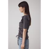 スクエアネックドロストカットトップス | AZUL BY MOUSSY | 詳細画像33 