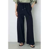 BLK | カットワイドパンツ | AZUL BY MOUSSY