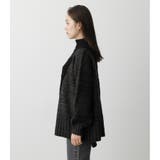 ASYMMETRY CABLE KNIT TOPS | AZUL BY MOUSSY | 詳細画像6 