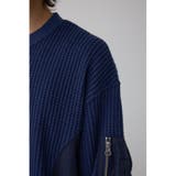 オニワッフルスウィッチングトップス | AZUL BY MOUSSY | 詳細画像22 