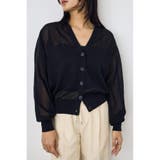 シアーニットカーディガン | AZUL BY MOUSSY | 詳細画像13 