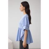 袖カフスペプラムトップス | AZUL BY MOUSSY | 詳細画像33