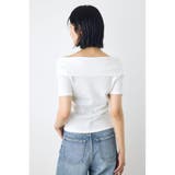 ダブルジップオフショルトップス | AZUL BY MOUSSY | 詳細画像5 