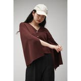SLEEVE SLIT KNIT CARDIGAN | AZUL BY MOUSSY | 詳細画像19