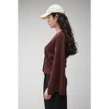 SLEEVE SLIT KNIT CARDIGAN | AZUL BY MOUSSY | 詳細画像23