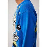 スカルグラフィック総柄ニット | AZUL BY MOUSSY | 詳細画像29