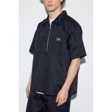 BLK | ハーフジップワークシャツ | AZUL BY MOUSSY