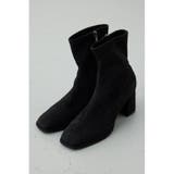 フェイクスエードショートストレッチブーツ | AZUL BY MOUSSY | 詳細画像1