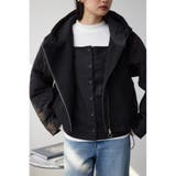 BLK | 異素材切替キルティングコート | AZUL BY MOUSSY