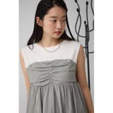 ギャザービスチェレイヤードトップス | AZUL BY MOUSSY | 詳細画像23