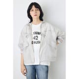 L/GRY1 | シアーブルゾン | AZUL BY MOUSSY