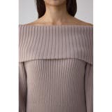 オフショルロングニットワンピース | AZUL BY MOUSSY | 詳細画像20 