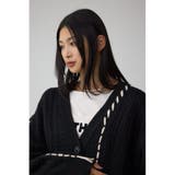 ステッチデザインカーディガン | AZUL BY MOUSSY | 詳細画像12 
