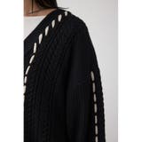 ステッチデザインカーディガン | AZUL BY MOUSSY | 詳細画像19 
