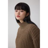 マットモールクロップドハイネックニット | AZUL BY MOUSSY | 詳細画像1