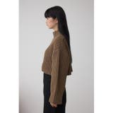 マットモールクロップドハイネックニット | AZUL BY MOUSSY | 詳細画像5
