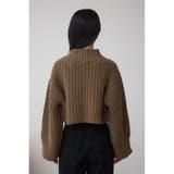 マットモールクロップドハイネックニット | AZUL BY MOUSSY | 詳細画像6