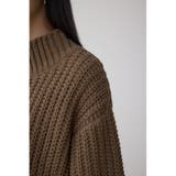 マットモールクロップドハイネックニット | AZUL BY MOUSSY | 詳細画像8